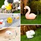 100 Pieces Mini Ocean Resin Animals Miniature Ocean Animals Tiny Figurine Tiny Resin Trinkets Marine Aquarium Ornaments Dollhouse Decorations for DIY Tank Potted Garden Landscape Accessory(Stylish Style)